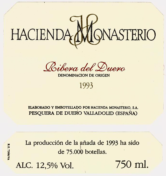 Ribeira del Duero_Hacienda Monasterio 1993.jpg